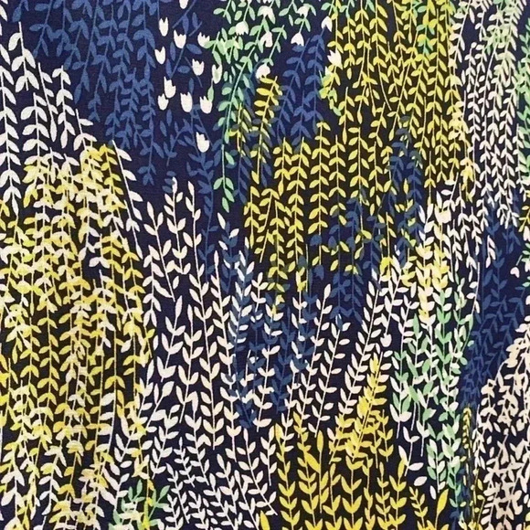 BCBG Maxazria womens wrap dress - 3/4 sleeve - blue/green/yellow - size small - Picture 7 of 7